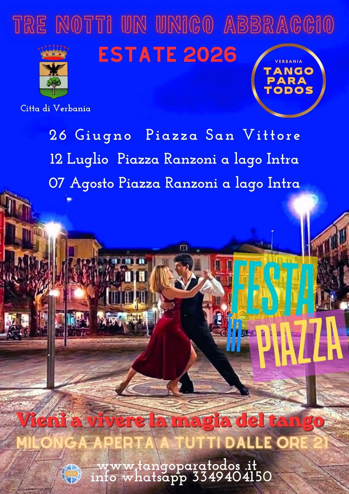 Milonga in Piazza &ndash; Intra